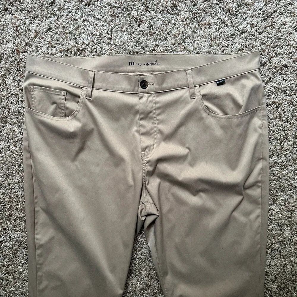 Travis Mathew Men's Khaki Chinos - Light Tan